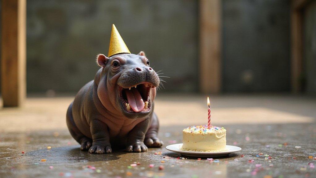 pygmy hippo birthday boosts memecoin